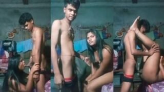 Hindibf with hot desi girl full night sex