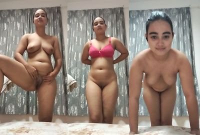 Hot indian girl records her nude MMS for her lover