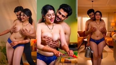 Qorno Bhabhi gives a desi blowjob