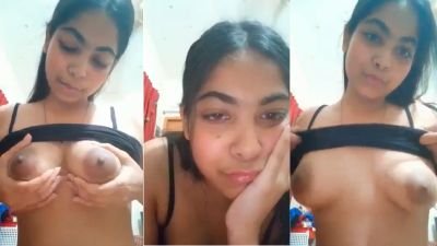 Big boob nude girl enjoy <span style=